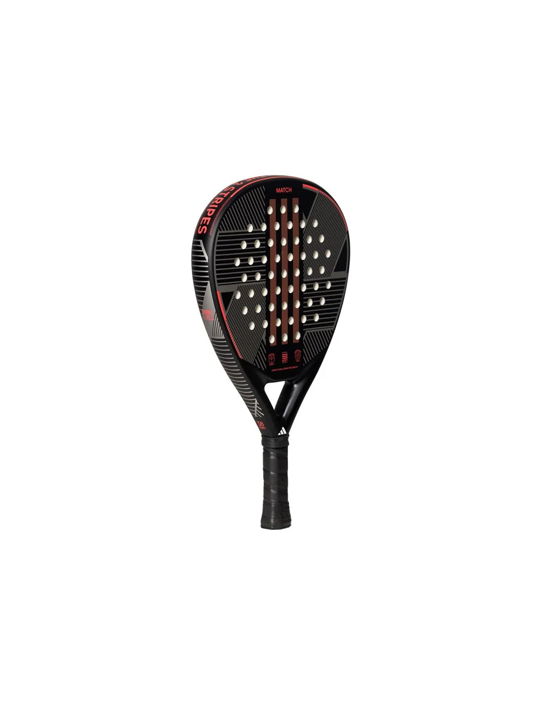 Pala de Padel adidas Match 3.3 Black/Red Black Red