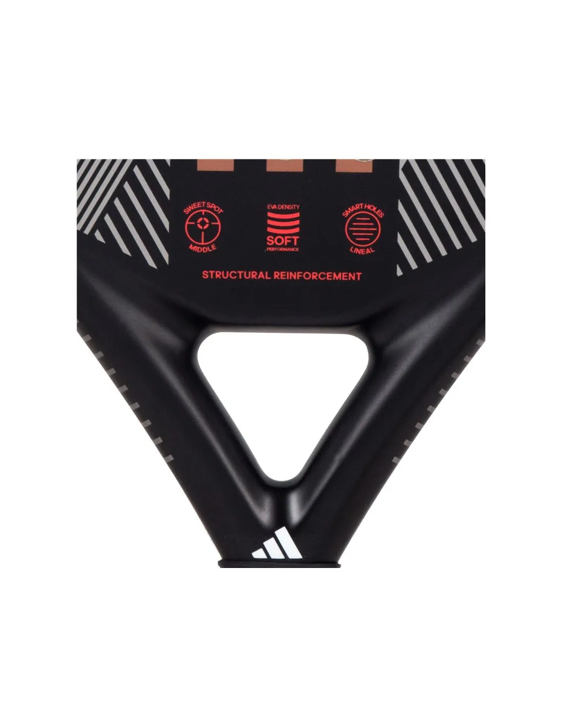 Pala de Padel adidas Match 3.3 Black/Red Black Red