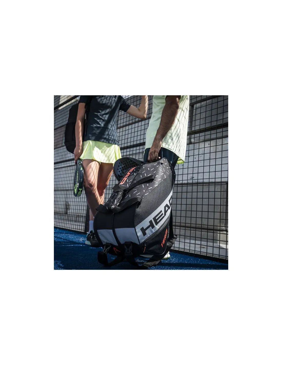 Paletero de Pádel Head Team Padel Bag Negro