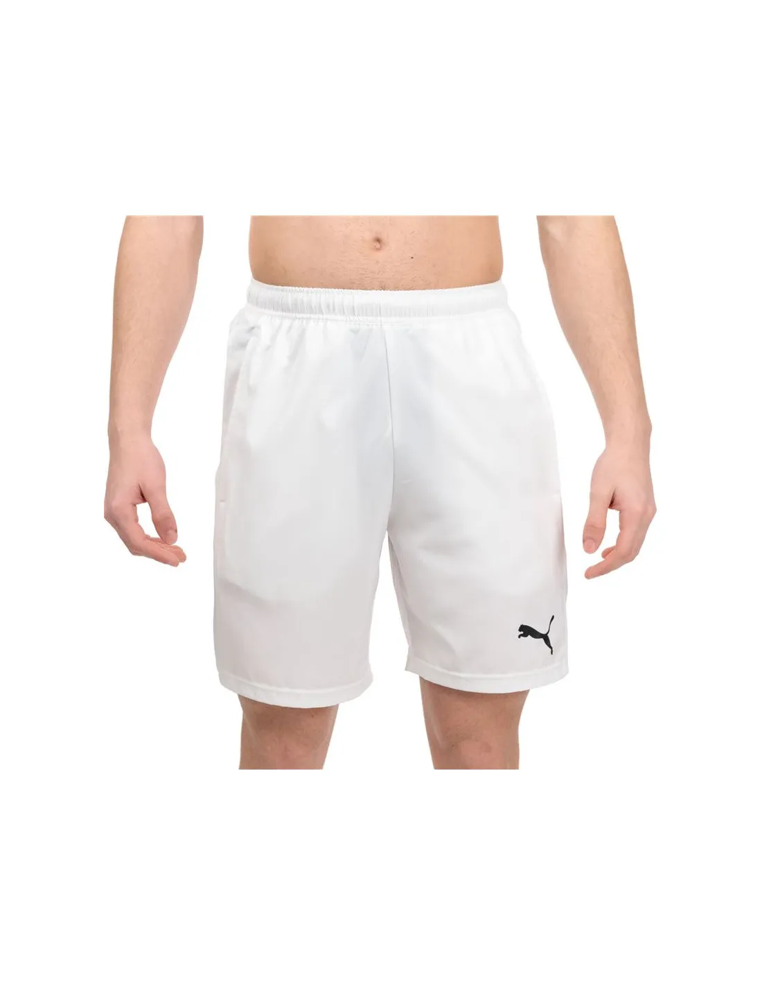 Pantalones de Fitness Puma Teamliga Padel Blanco Hombre