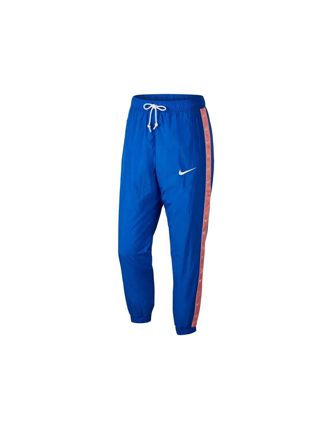 Pantalones Nike Swoosh Azul/Naranja