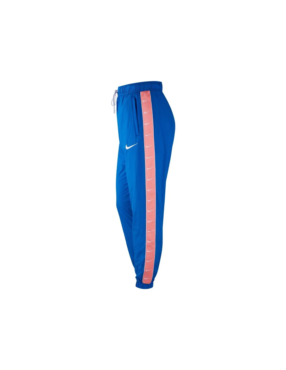 Pantalones Nike Swoosh Azul/Naranja