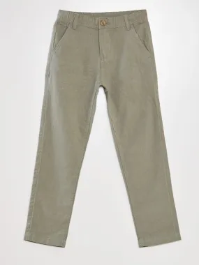 Pantalón chino ligero - VERDE