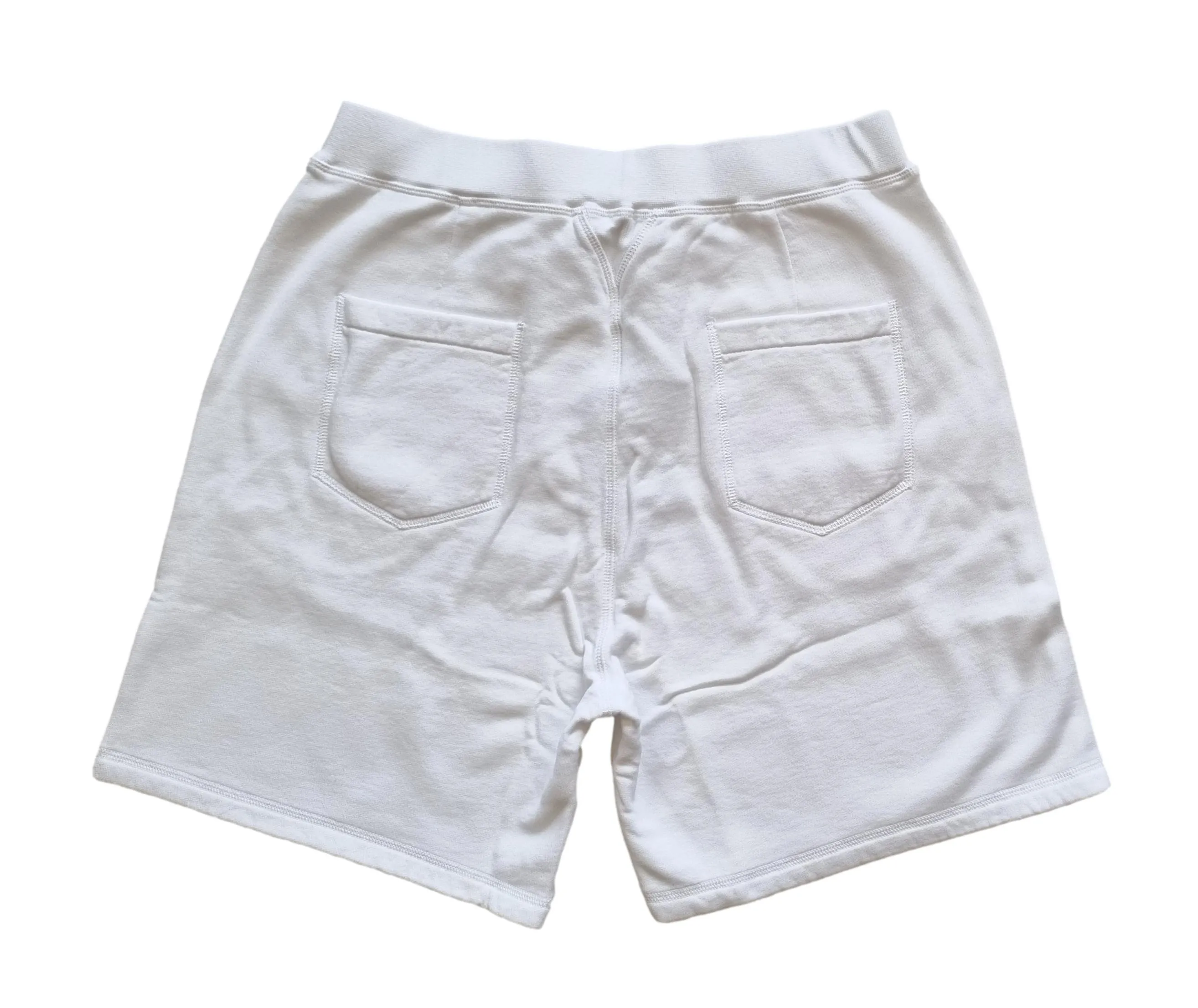 Pantalón corto de hombre DSQUARED2 icon S79MU0015 blanco-plateado Talla L