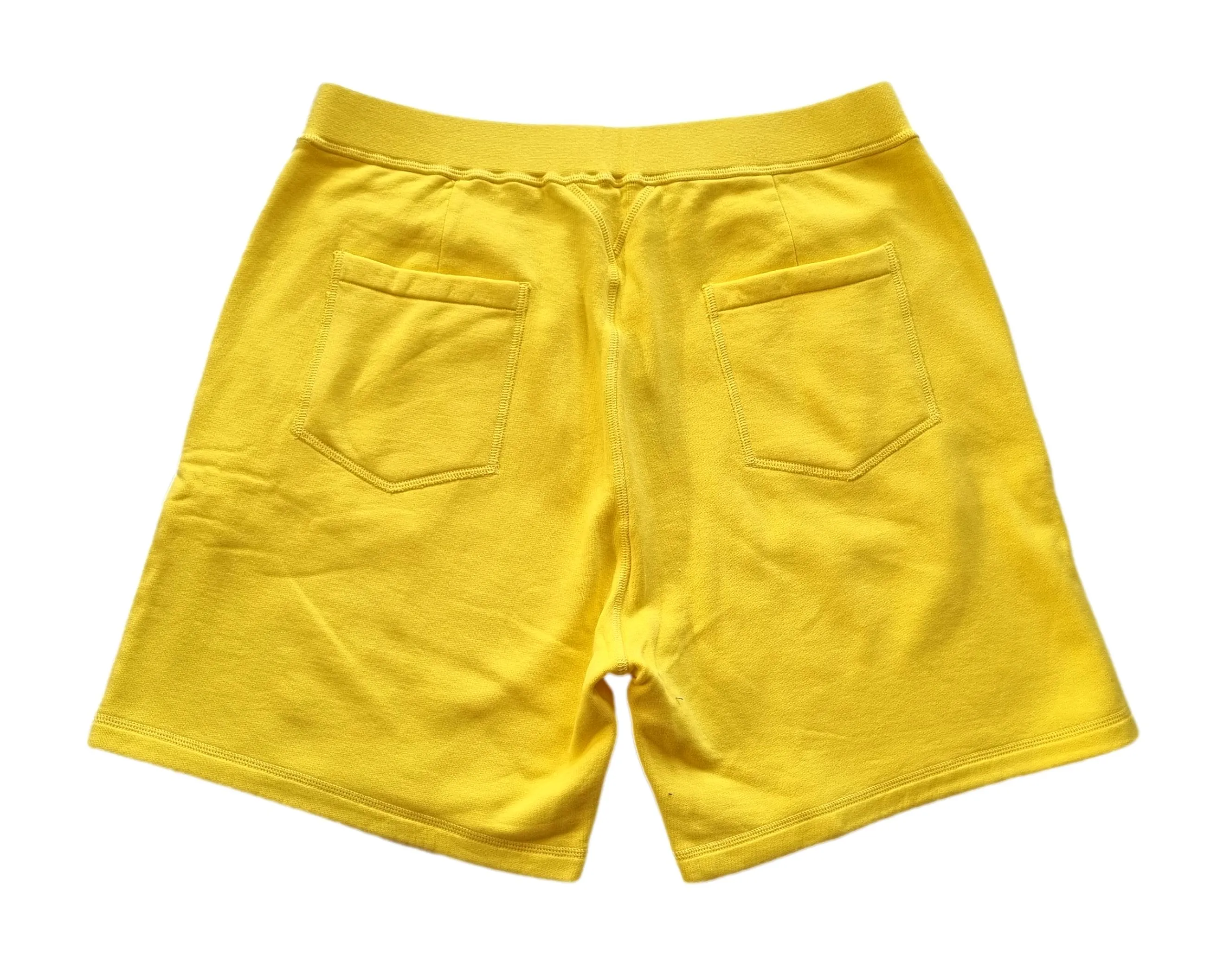 Pantalón corto de hombre DSQUARED2 S79MU0005 amarillo-negro Talla XXL