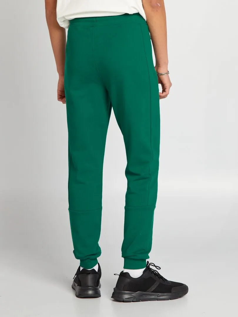 Pantalón de jogging con detalles a contraste - VERDE