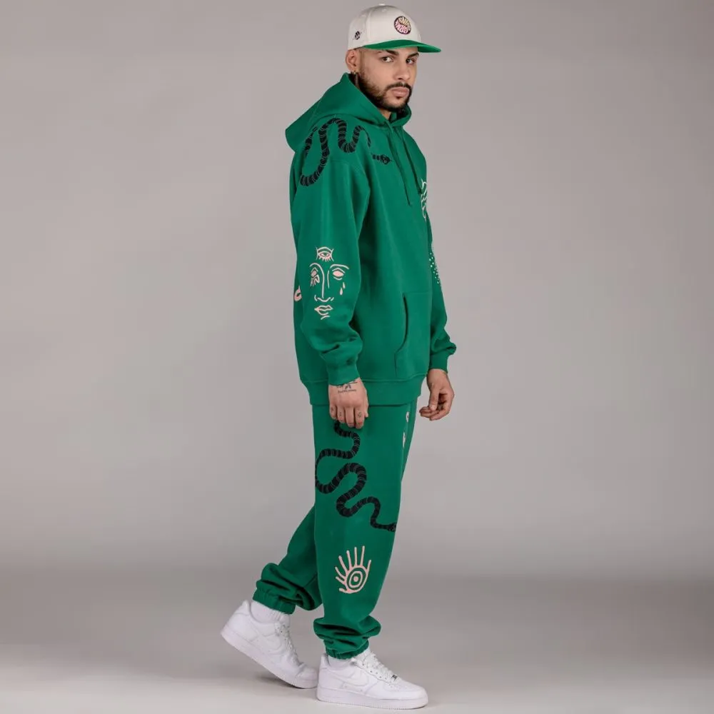 Pantalón Grimey "SNIPES X GRIMEY TRUE ROOTS"- Green | Fall 22