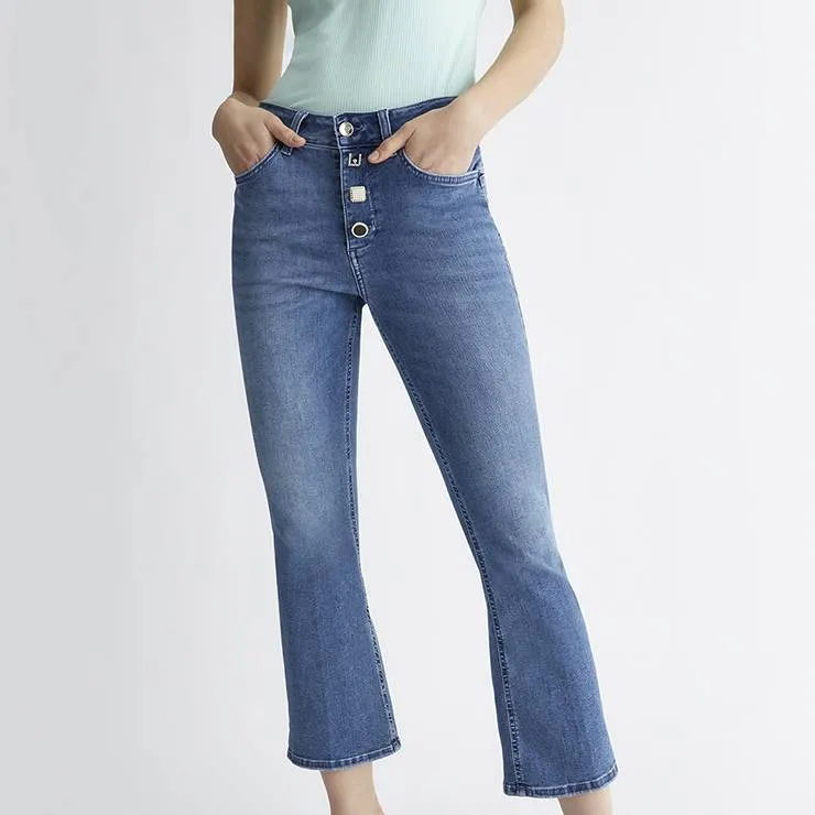 Pantalón Liujo UA4040 Denim Azul