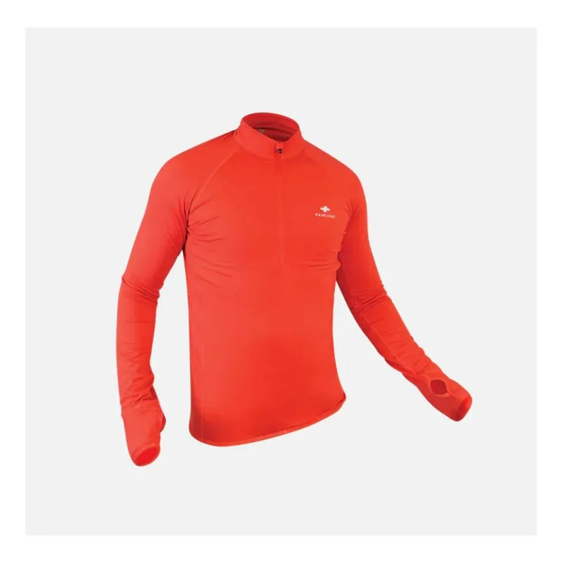 Raidlight MAILLOT ML WINTERTRAIL HOMBRE (NARANJA)