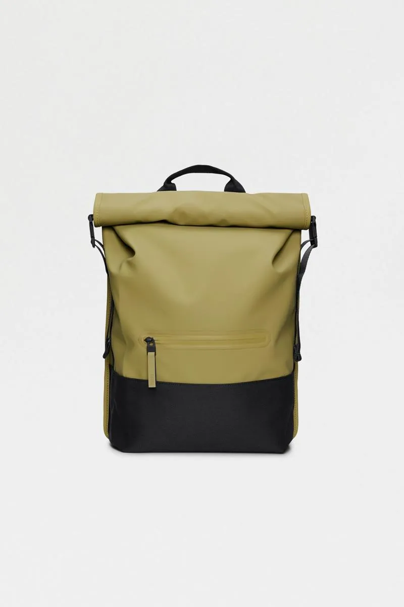 RAINS MOCHILA TRAIL ROLLTOP BACKPACK KHAKI