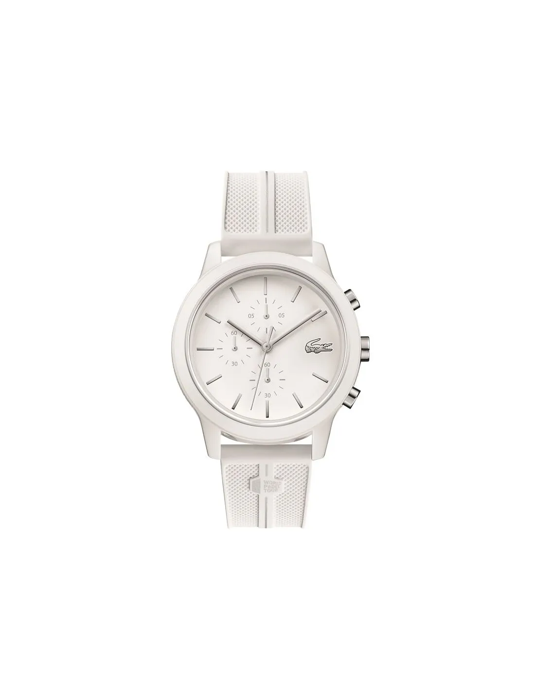 Reloj Lacoste Cronógrafo Edición Especial World Padel Tour 44mm Blanco