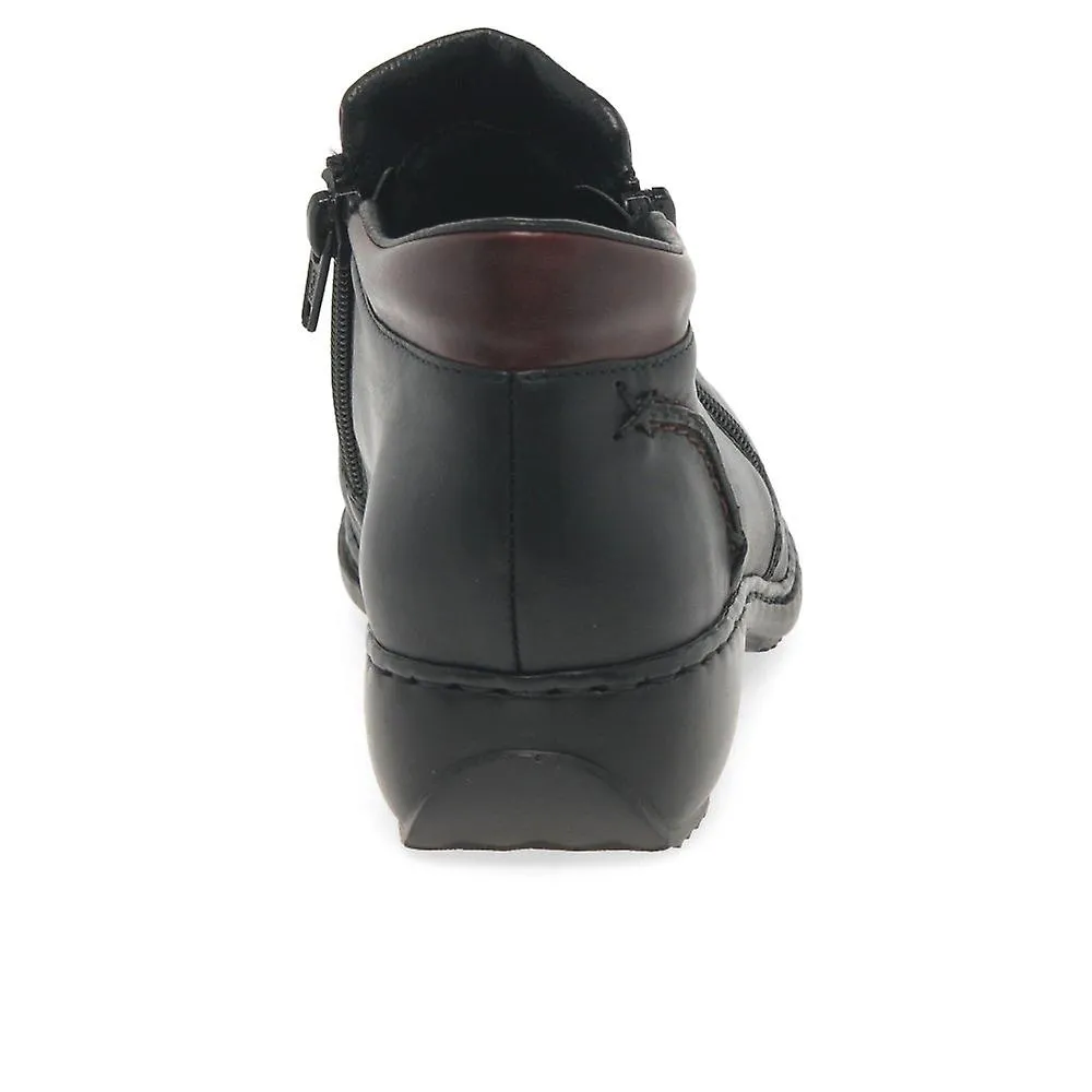 Rieker llovizna Casual Womens tobillo botas