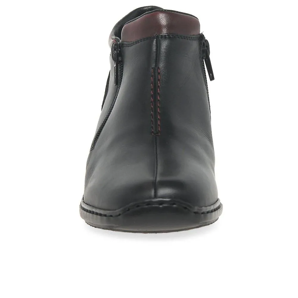 Rieker llovizna Casual Womens tobillo botas