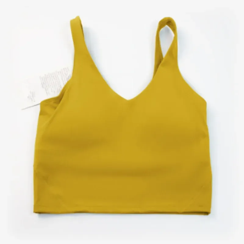 Ropa de gimnasia para mujeres ropa interior de yoga sujetador para tanques de soporte de luz deportivo sujetador de fitness lenc