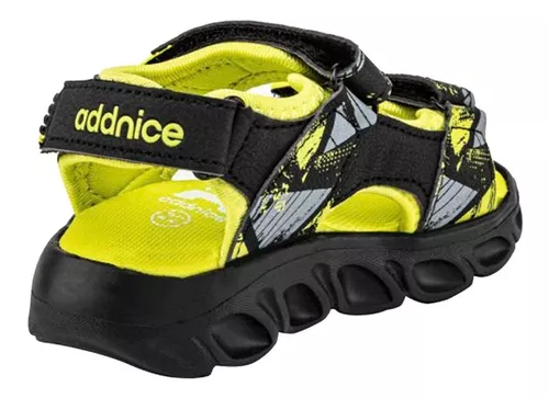 Sandalia Con Luces Addnice Harry Niño Negro 956160 Empo2000