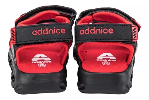 Sandalia Con Luces Addnice Harry Niño Roja 252036 Empo2000