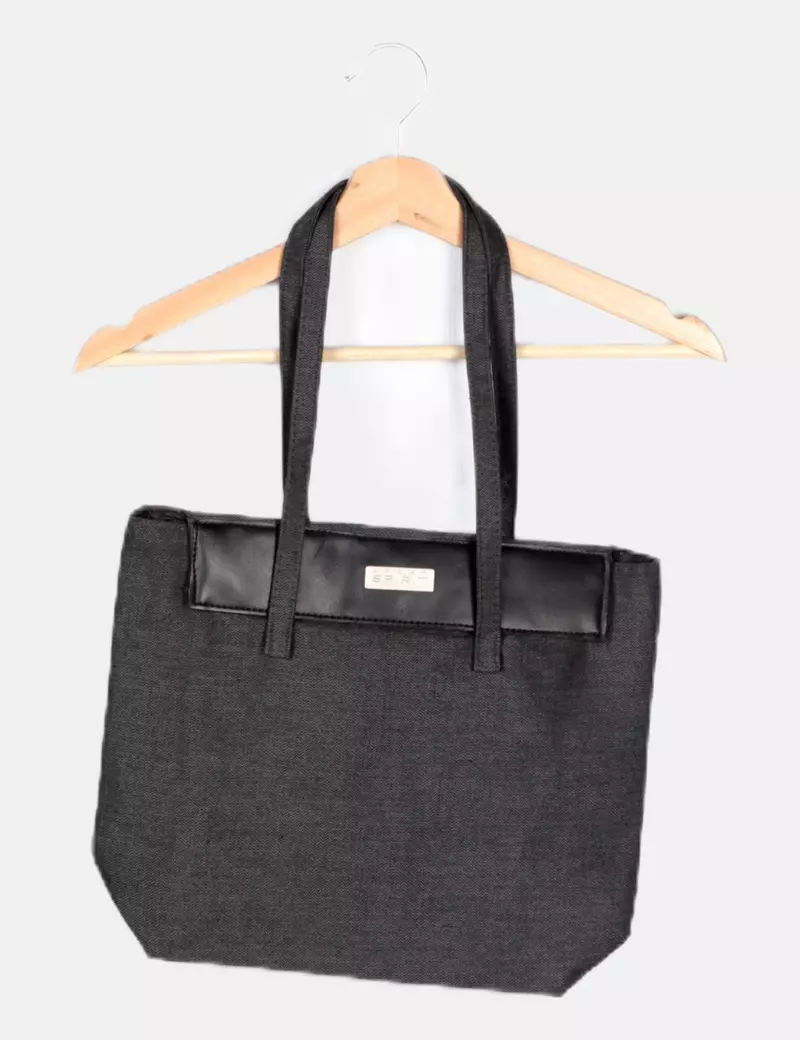 Spirit Bolso shopper gris jaspeado