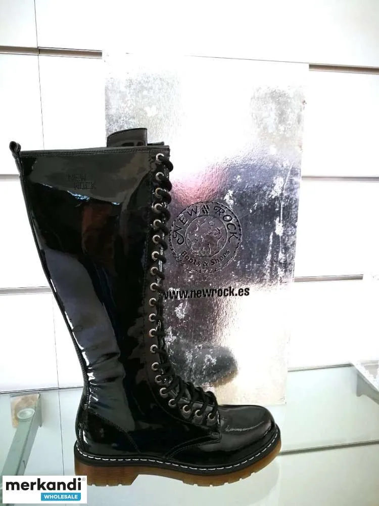 Stock Botas Rock Nuevas