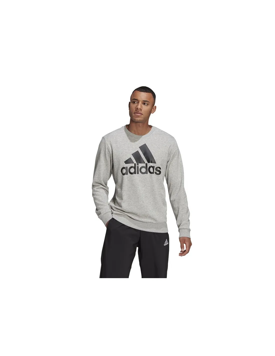 Sudadera adidas Essential Big Logo M Medium Grey