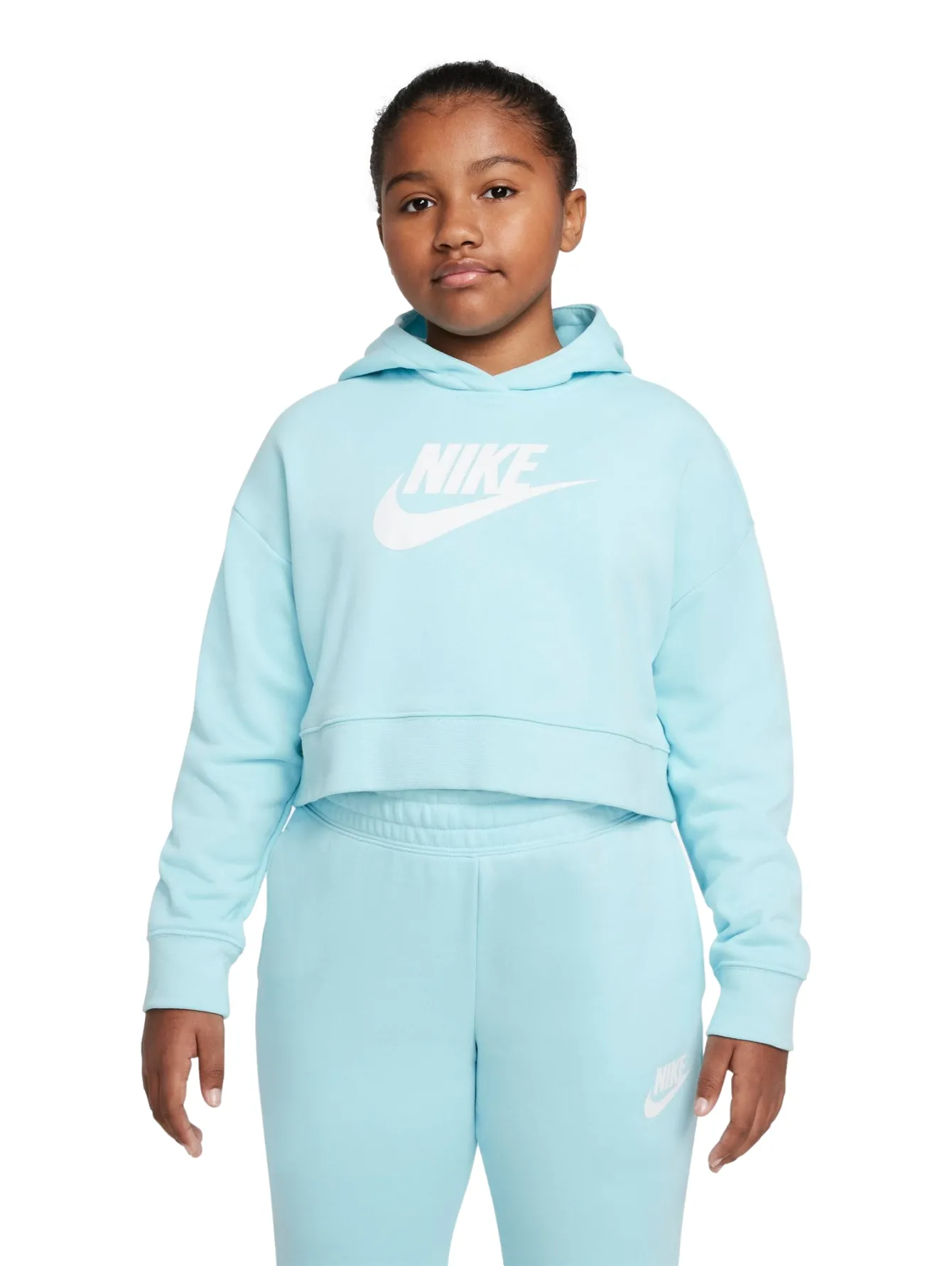 Sudadera Nike Sportswear Club Crop Para Mujer