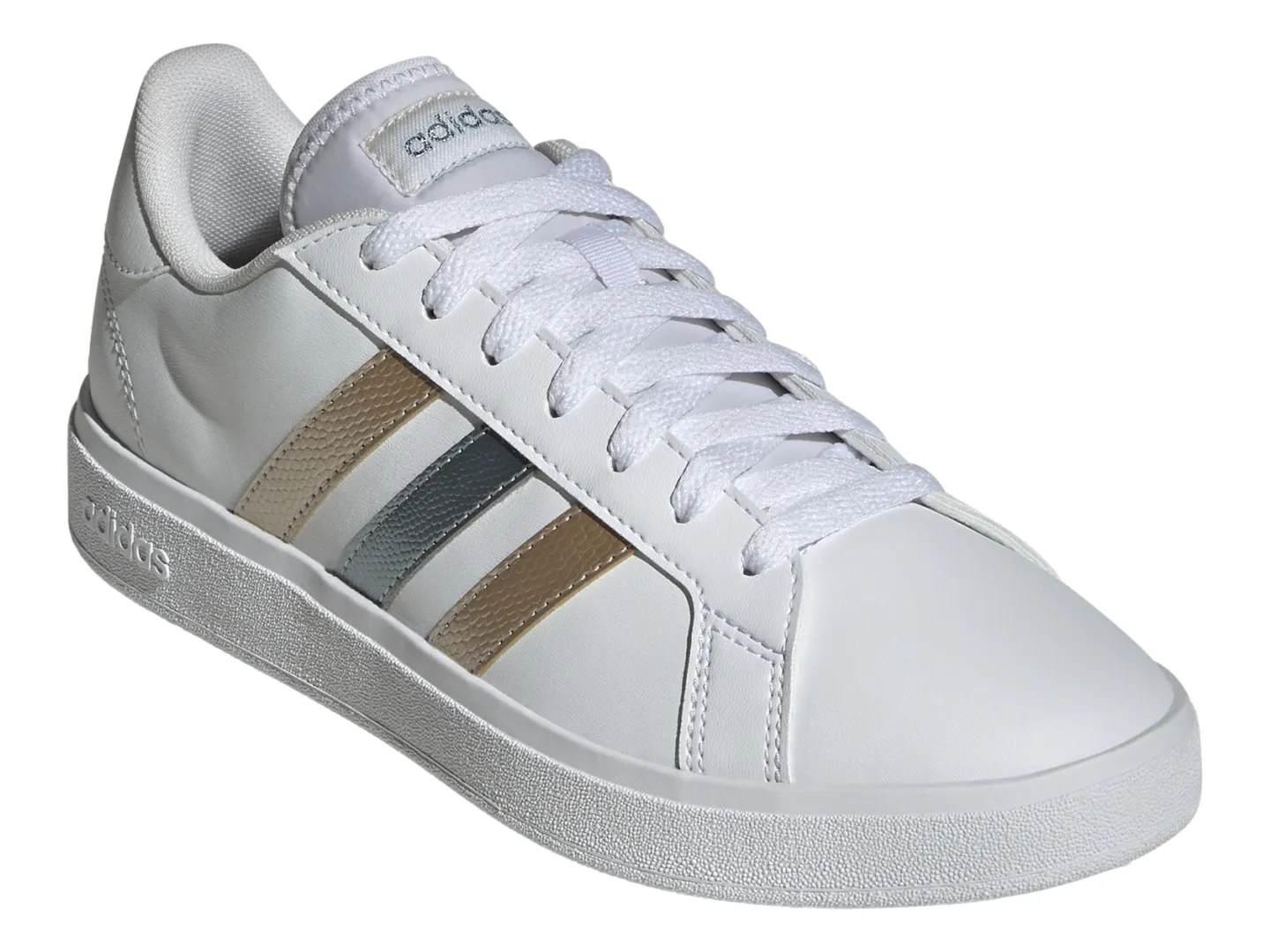 Tenis Adidas Grand Court Base 2.0 Blanco Para Mujer