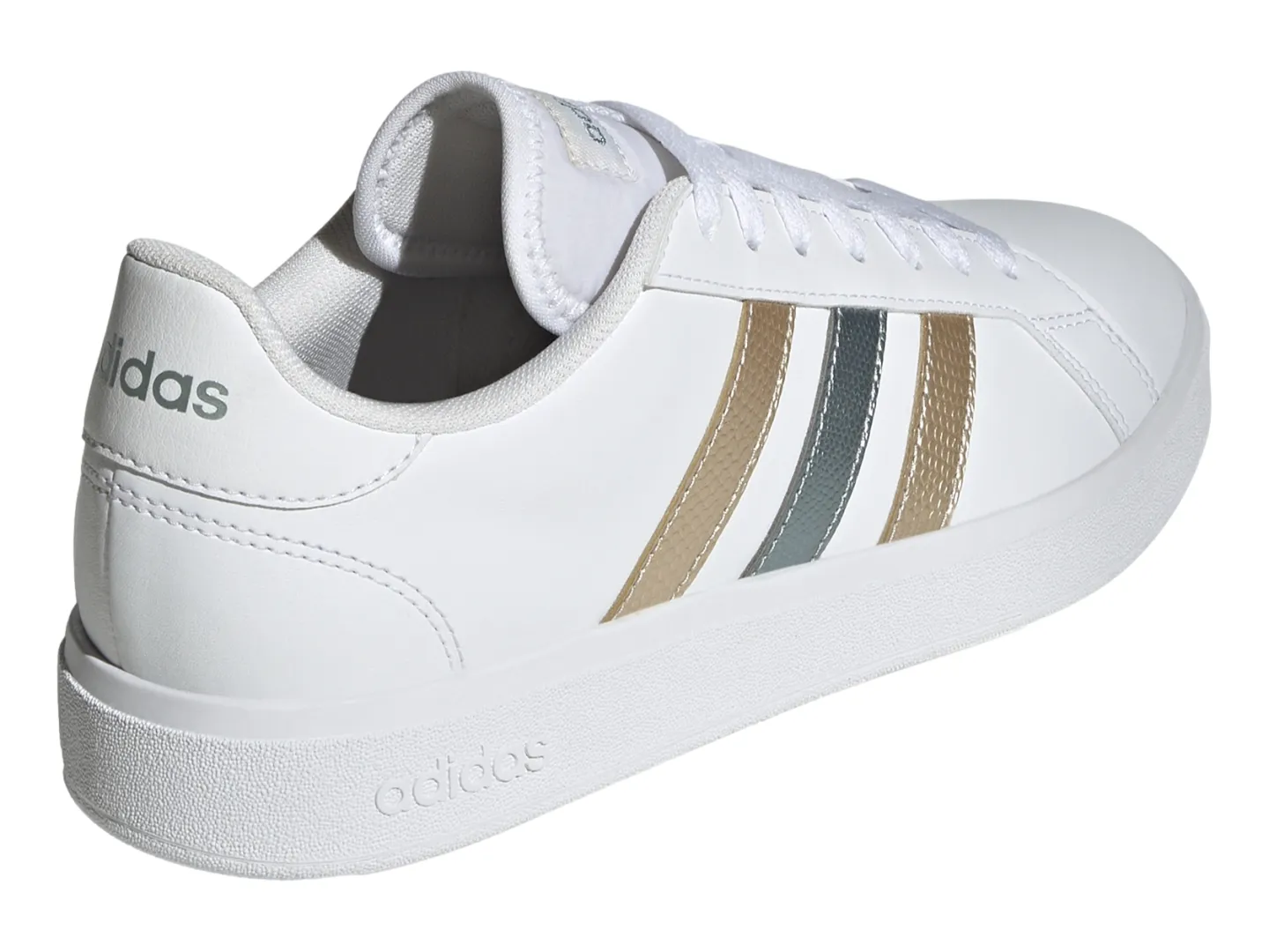 Tenis Adidas Grand Court Base 2.0 Blanco Para Mujer