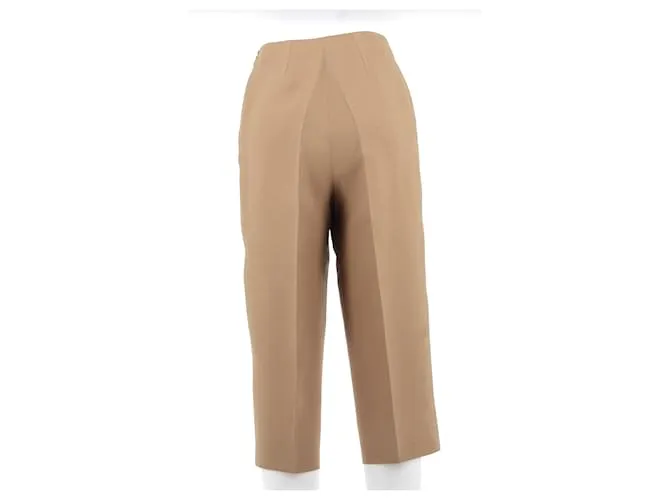 VALENTINO GARAVANI Pantalón T.ÉL 38 poliéster Castaño 