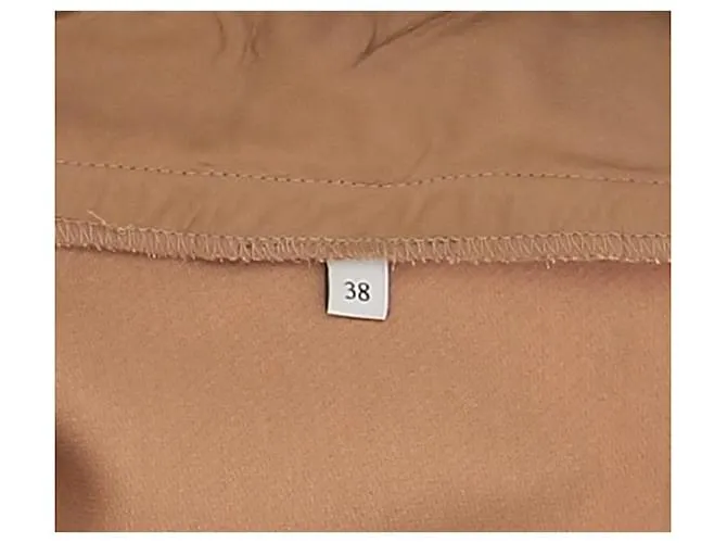 VALENTINO GARAVANI Pantalón T.ÉL 38 poliéster Castaño 