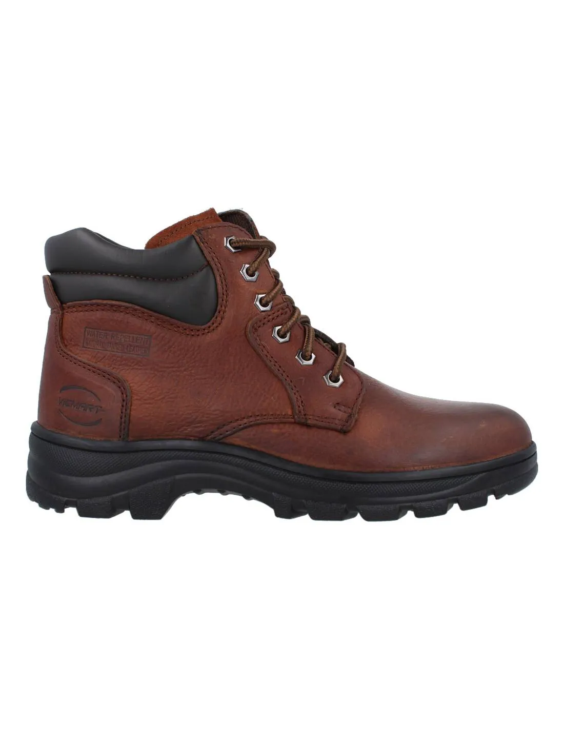 Vicmart - Bota de Piel Trekking Hombre Cuero