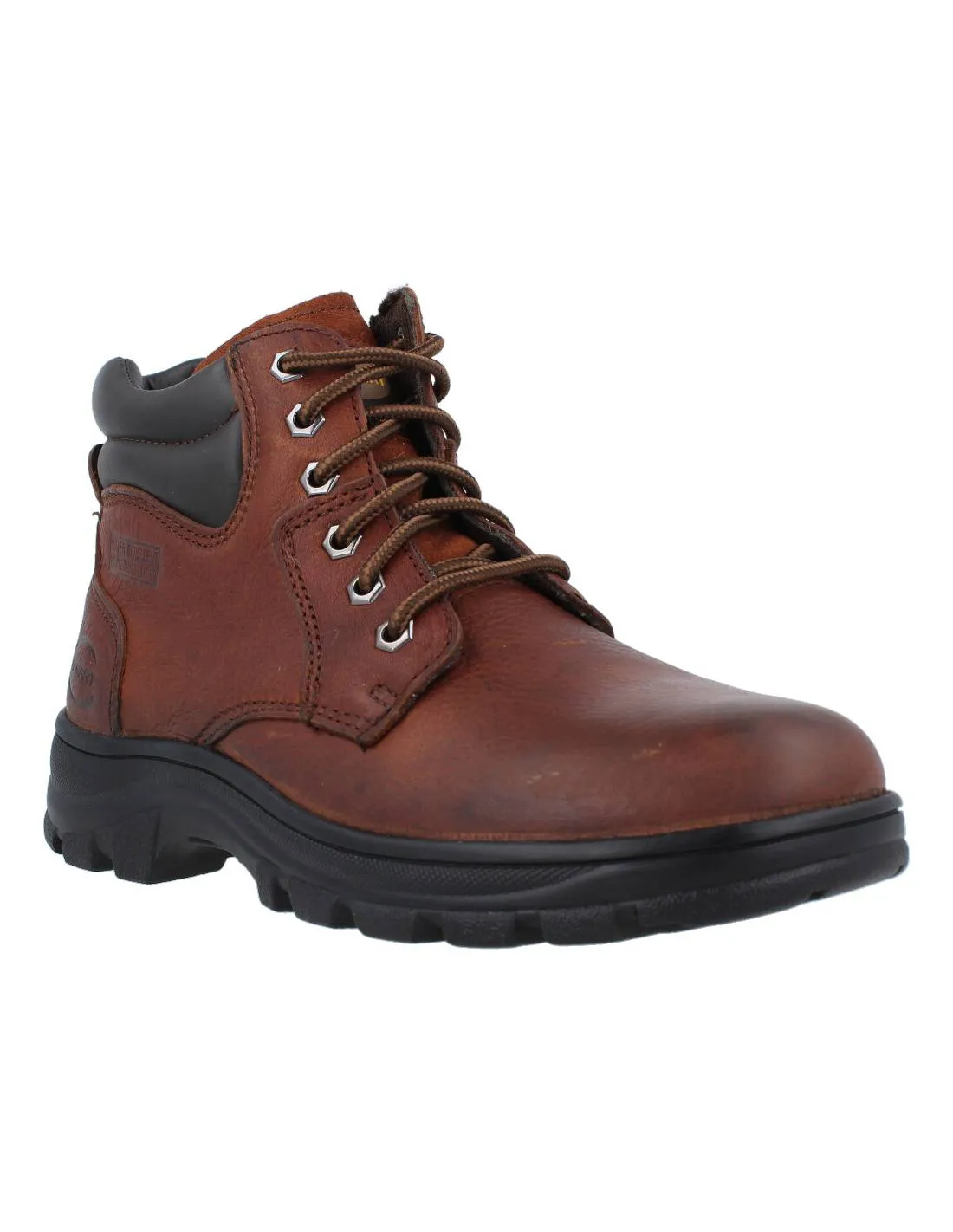 Vicmart - Bota de Piel Trekking Hombre Cuero