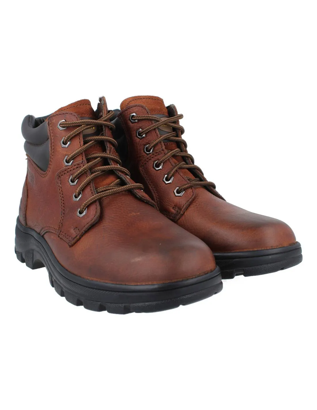 Vicmart - Bota de Piel Trekking Hombre Cuero