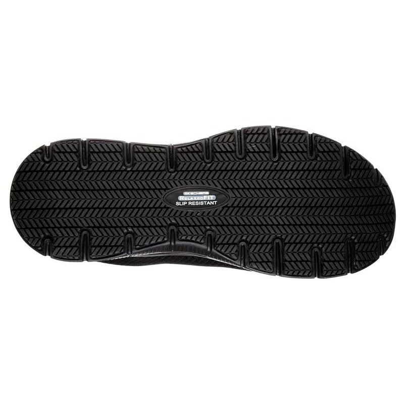 Zapatilla deportiva laboral negra Bendon Sr - Skechers