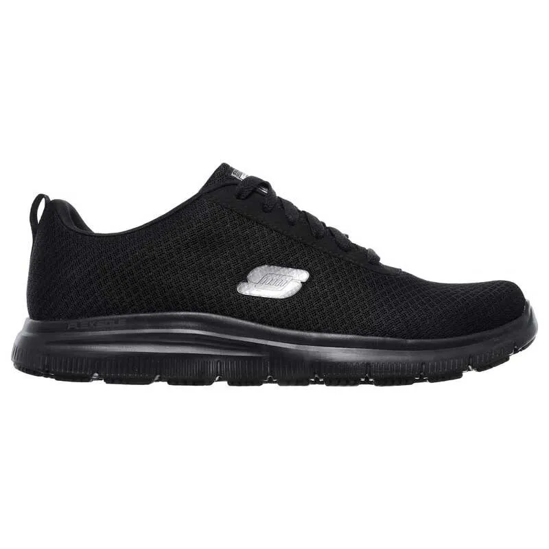 Zapatilla deportiva laboral negra Bendon Sr - Skechers