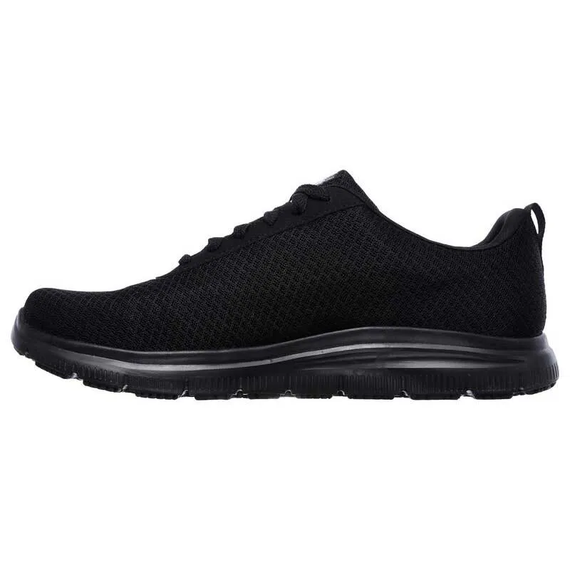 Zapatilla deportiva laboral negra Bendon Sr - Skechers