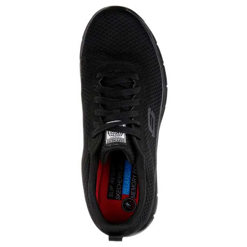 Zapatilla deportiva laboral negra Bendon Sr - Skechers