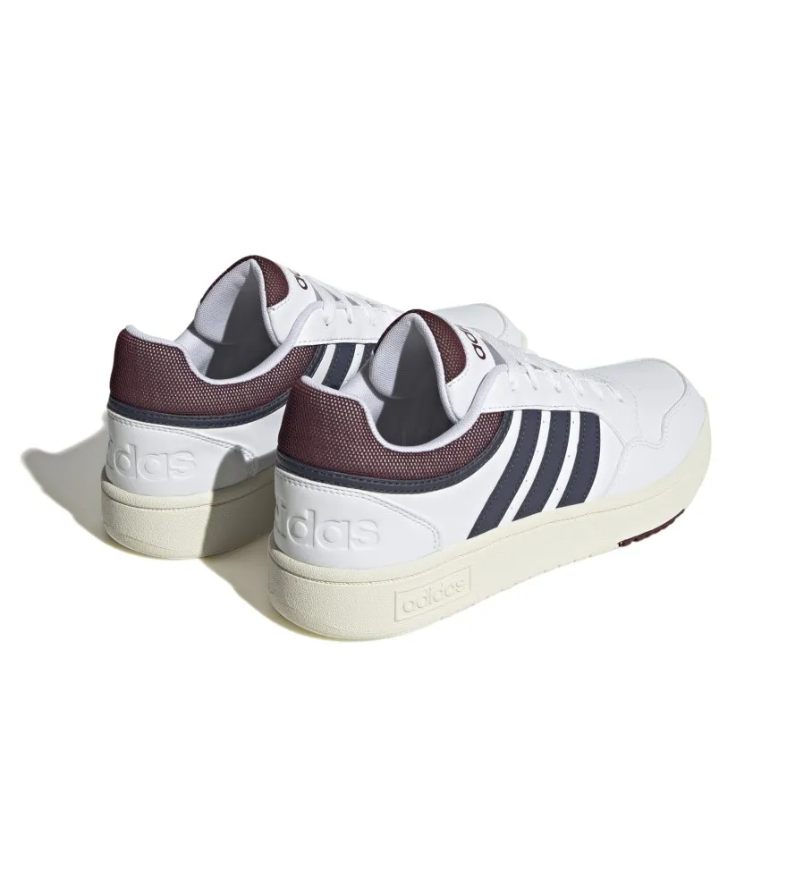 Zapatilla Hoops 3.0 Low Classic Vintage blanco