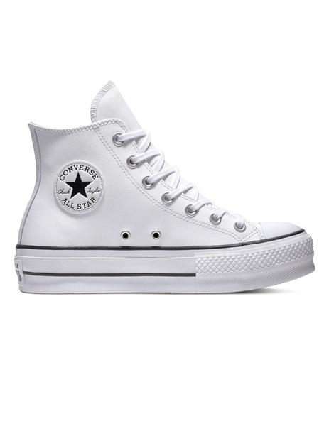 Zapatilla Mujer Converse All Star Lift Clean Piel