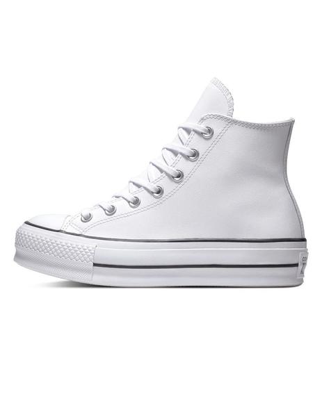 Zapatilla Mujer Converse All Star Lift Clean Piel