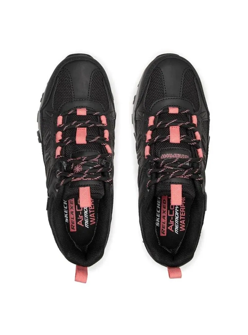 Zapatilla Mujer Skechers Selmen-WE Negro/Rosa