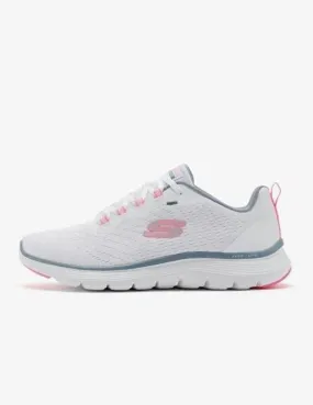 Zapatilla Skechers Flex Appeal 5.0 en Blanco para Mujer