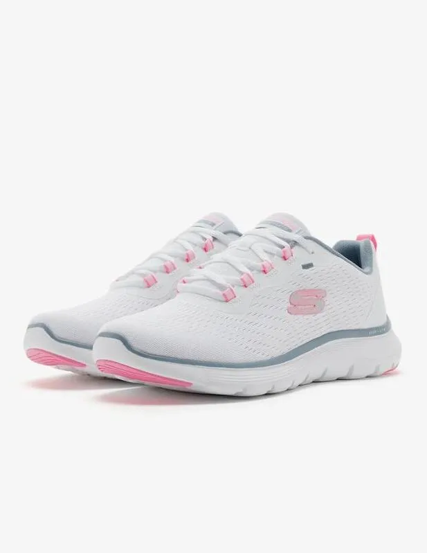 Zapatilla Skechers Flex Appeal 5.0 en Blanco para Mujer