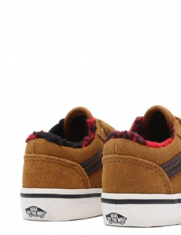 Zapatilla Vans Old Skool V en Camel para Bebe