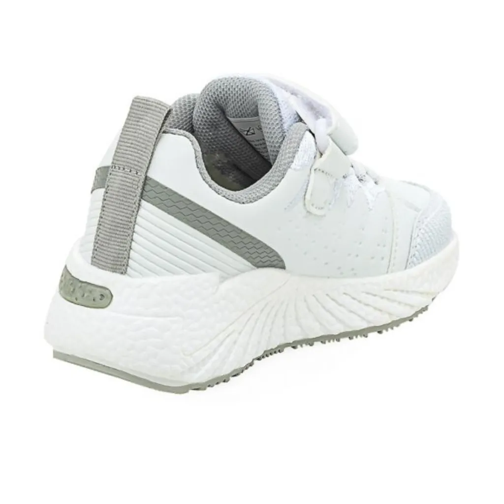 Zapatillas Addnice Con Velcro Niños Niñas 22 A 27 Blanco - Ray classic