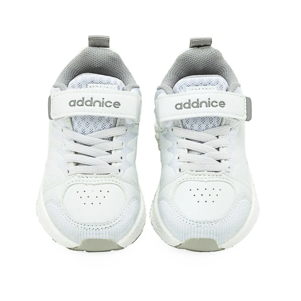 Zapatillas Addnice Con Velcro Niños Niñas 22 A 27 Blanco - Ray classic