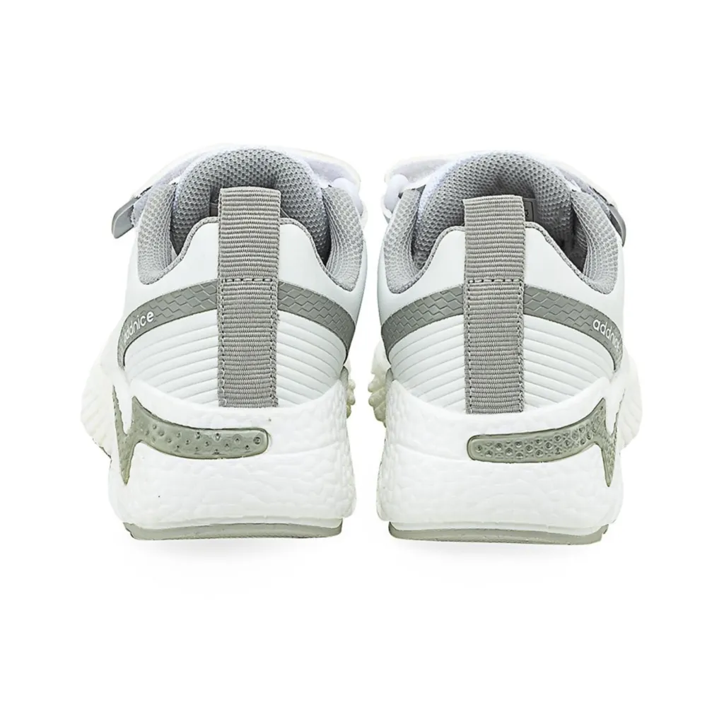 Zapatillas Addnice Con Velcro Niños Niñas 22 A 27 Blanco - Ray classic