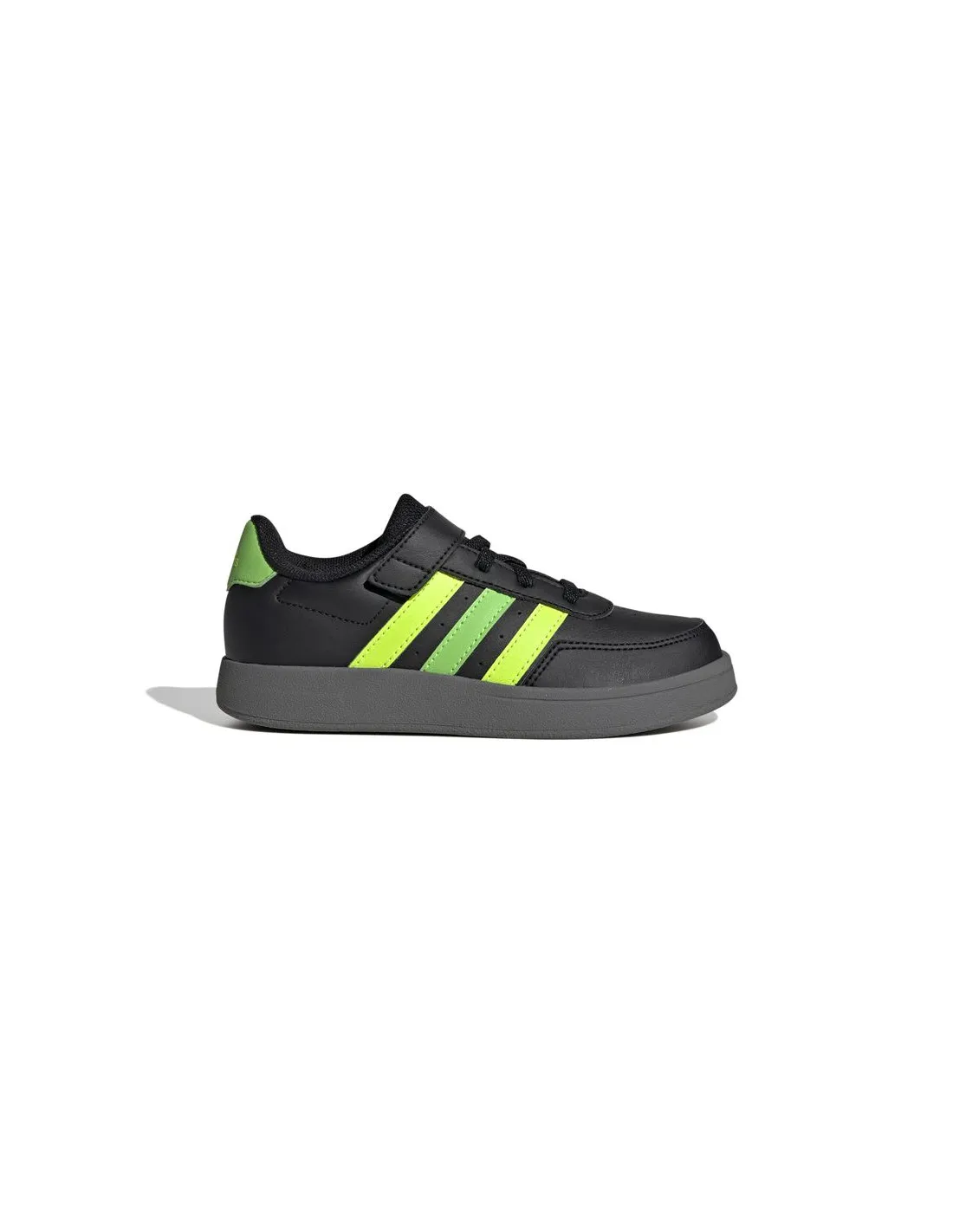 Zapatillas adidas Breaknet Lifestyle Court Elastic Lace Infantil Negro