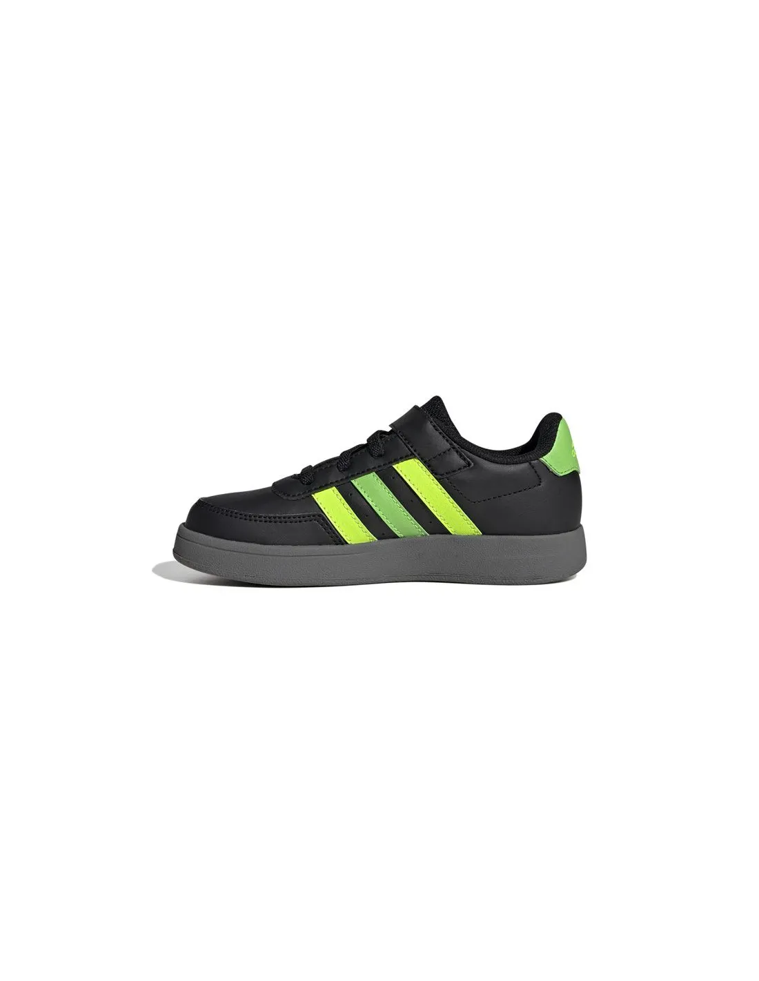 Zapatillas adidas Breaknet Lifestyle Court Elastic Lace Infantil Negro