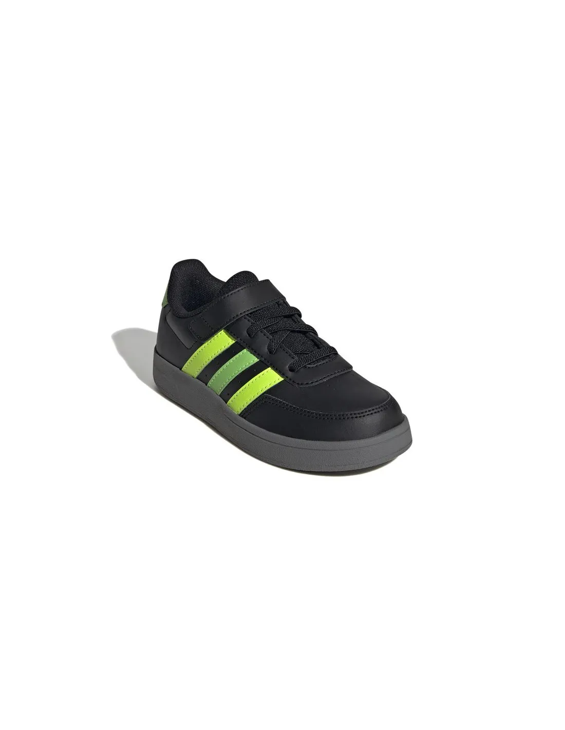 Zapatillas adidas Breaknet Lifestyle Court Elastic Lace Infantil Negro