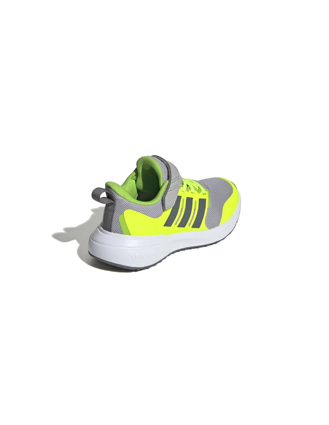 Zapatillas adidas Fortarun 2.0 Cloudfoam Elastic Lace Top Strap Infantil Gris