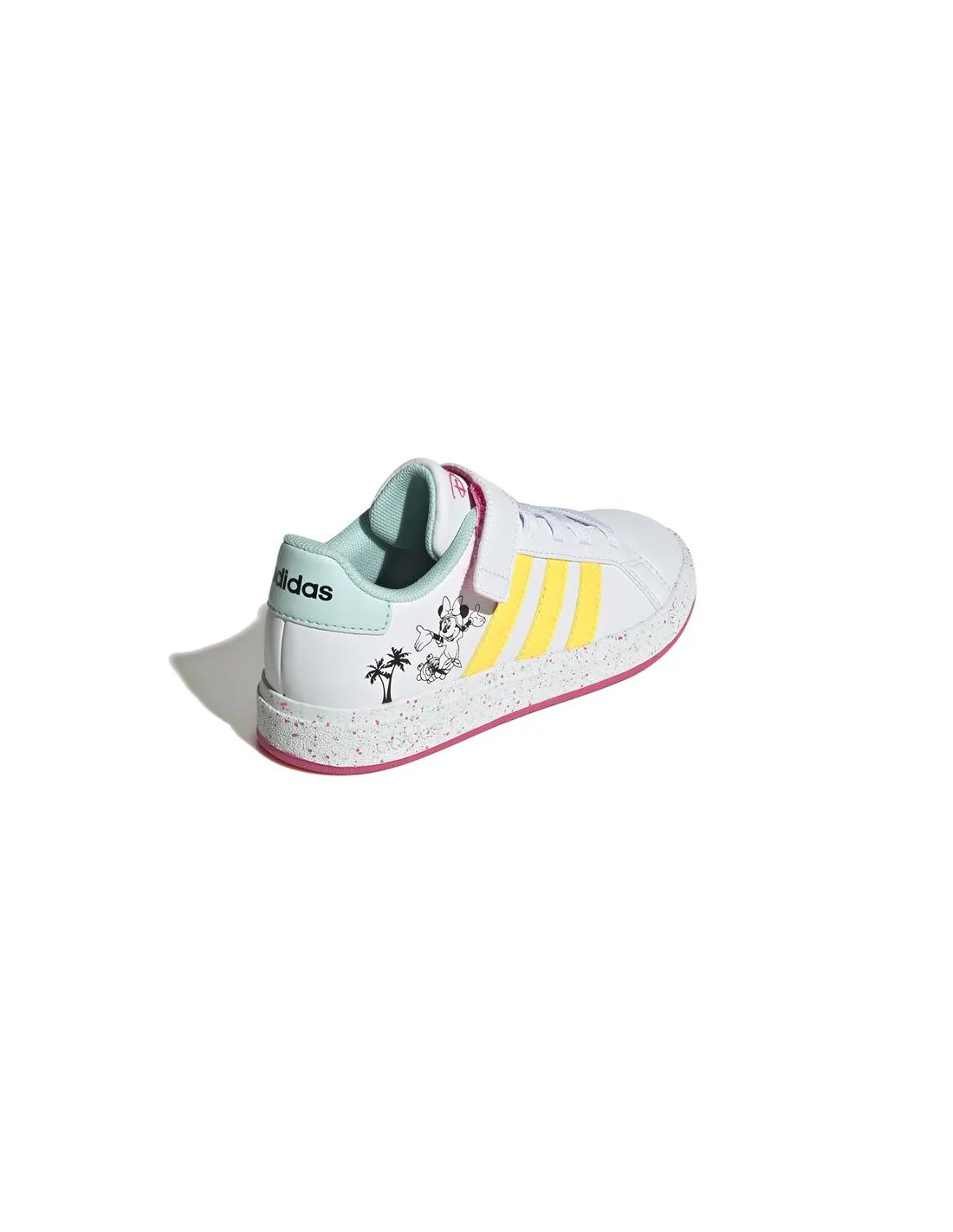 Zapatillas adidas Grand Court Minnie Infantil Blanco